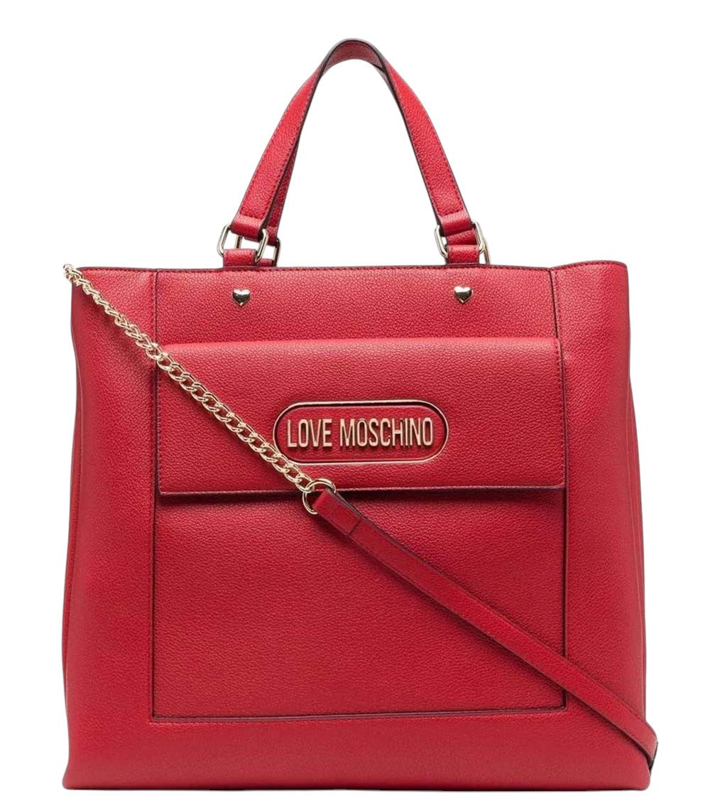 Red Logo Large Tote 1
