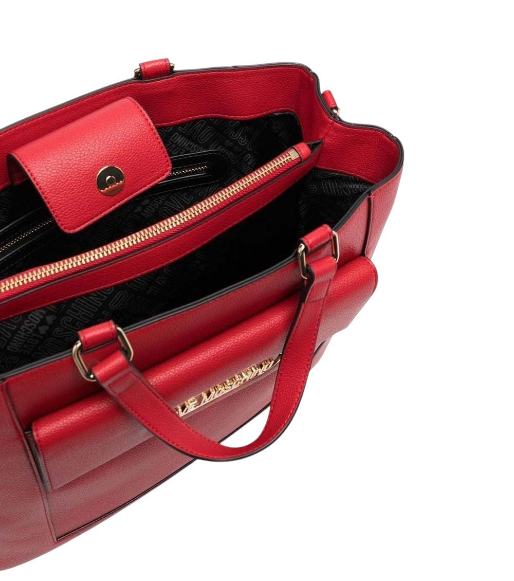 Red Logo Large Tote 3