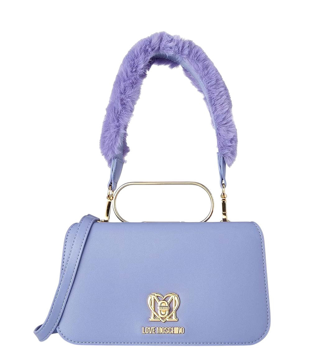 Purple Logo Small Shoulder Bag 1