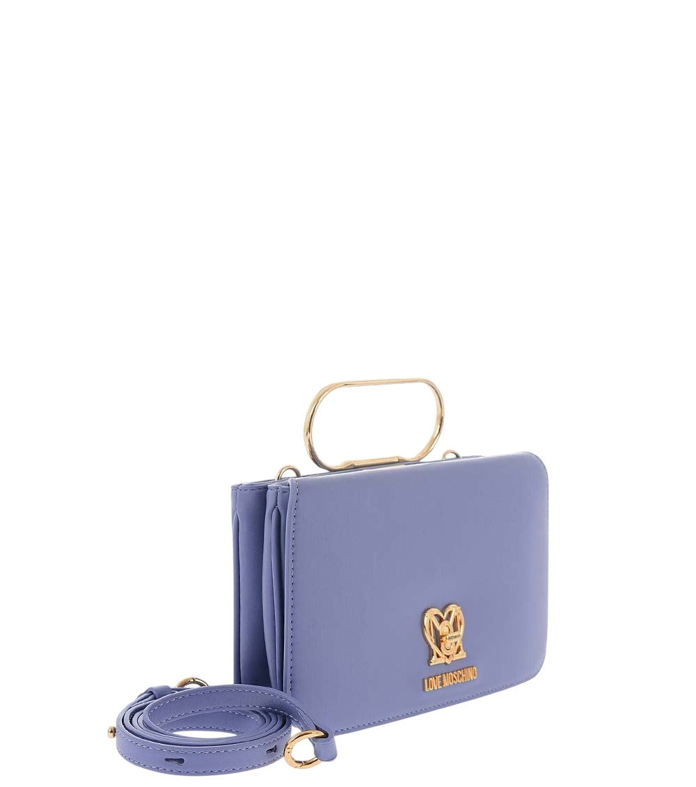 Purple Logo Small Shoulder Bag 4