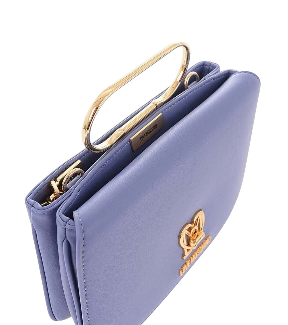 Purple Logo Small Shoulder Bag 5