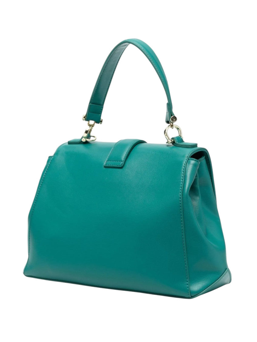 Green Logo Small Satchel 2