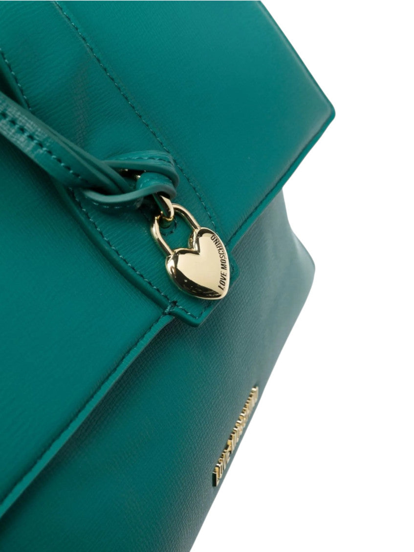 Green Logo Small Satchel 4