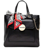Black Logo Large Tote 1