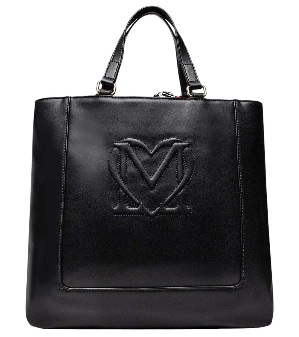 Black Logo Large Tote 2