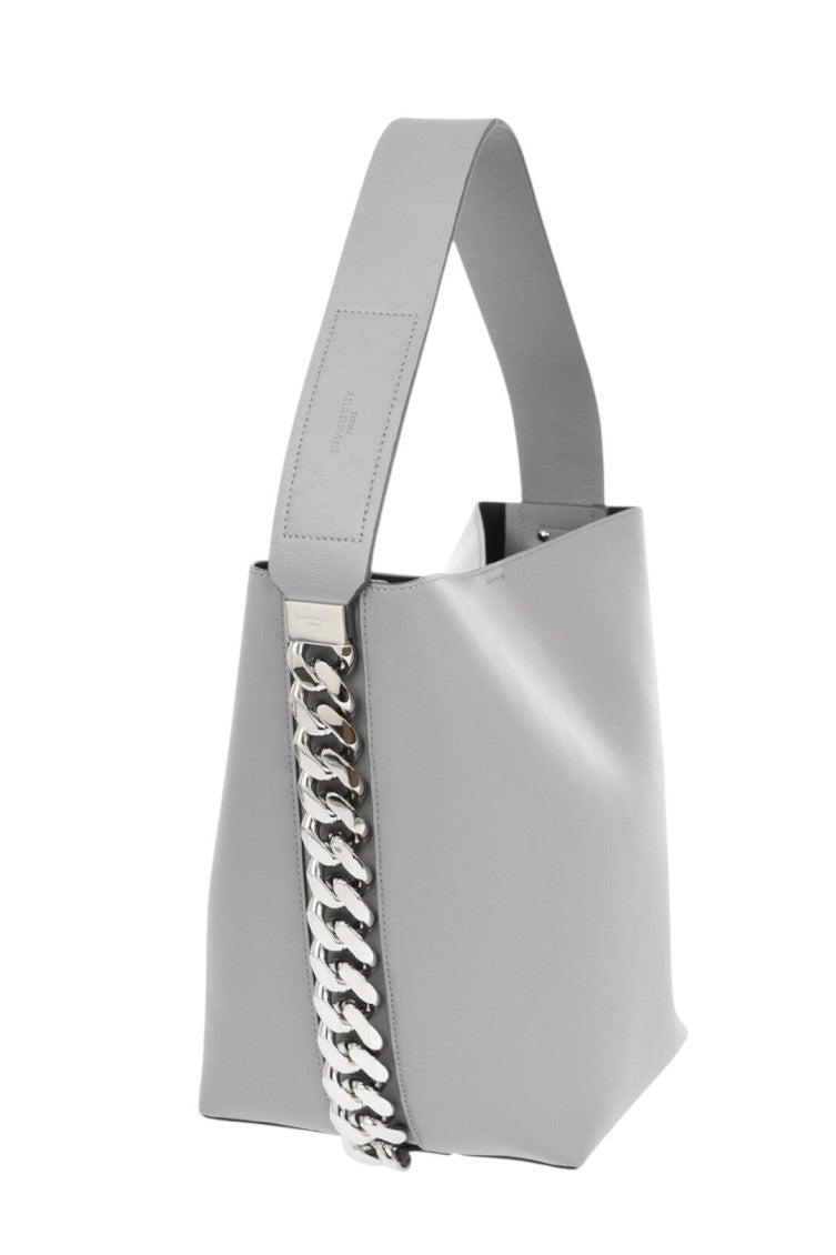 Grey Large Shoulder Bag 2