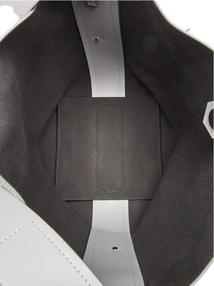 Grey Large Shoulder Bag 4