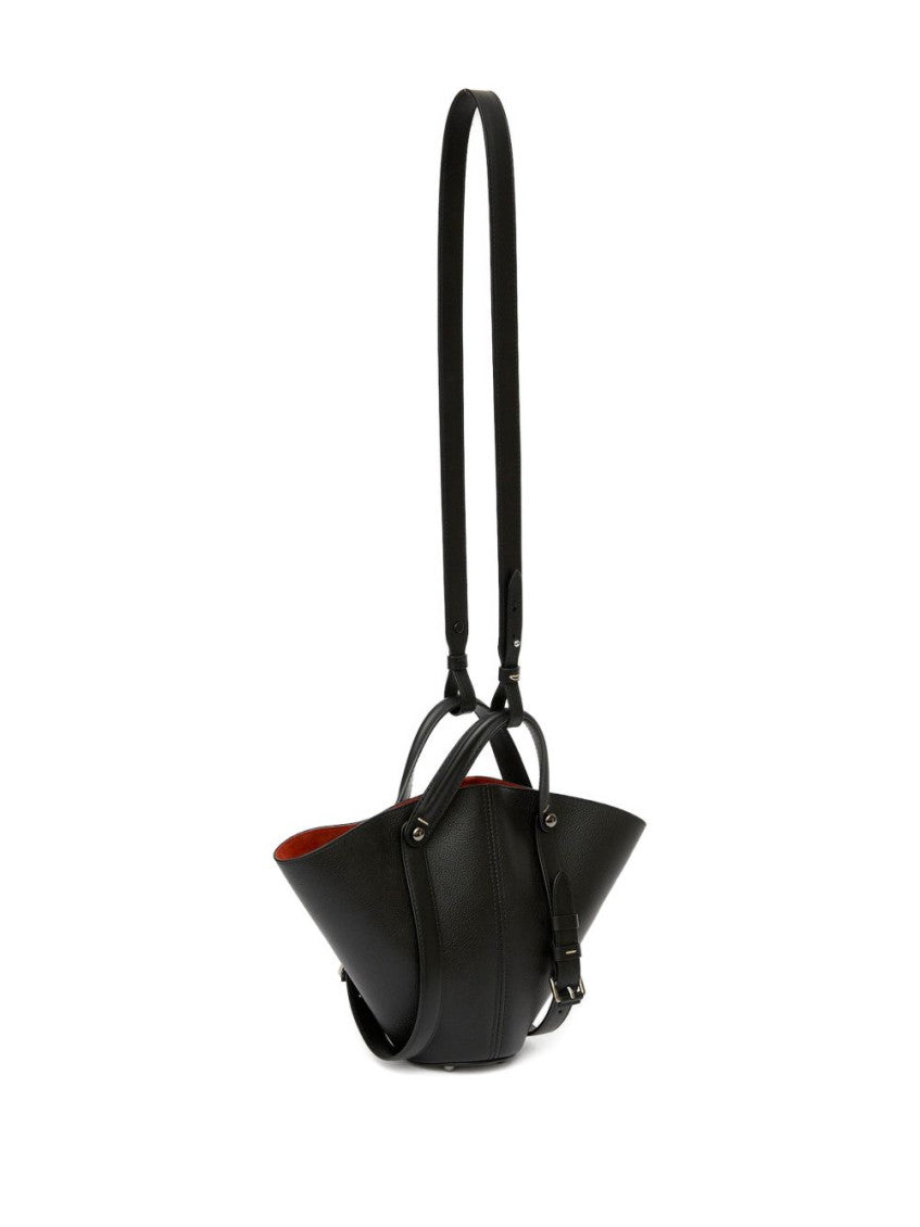 Black Dress-Age Medium Bucket Bag 5