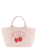 Light Pink Logo Large Tote 1