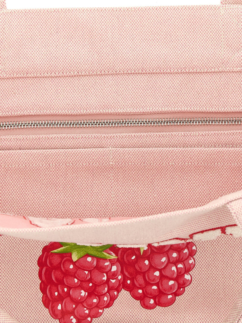 Light Pink Logo Large Tote 3