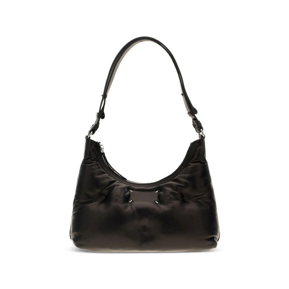 Black Glam Slam Medium Shoulder Bag 1