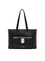 Black Logo Large Tote 1