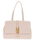Beige Logo Large Shoulder Bag 1