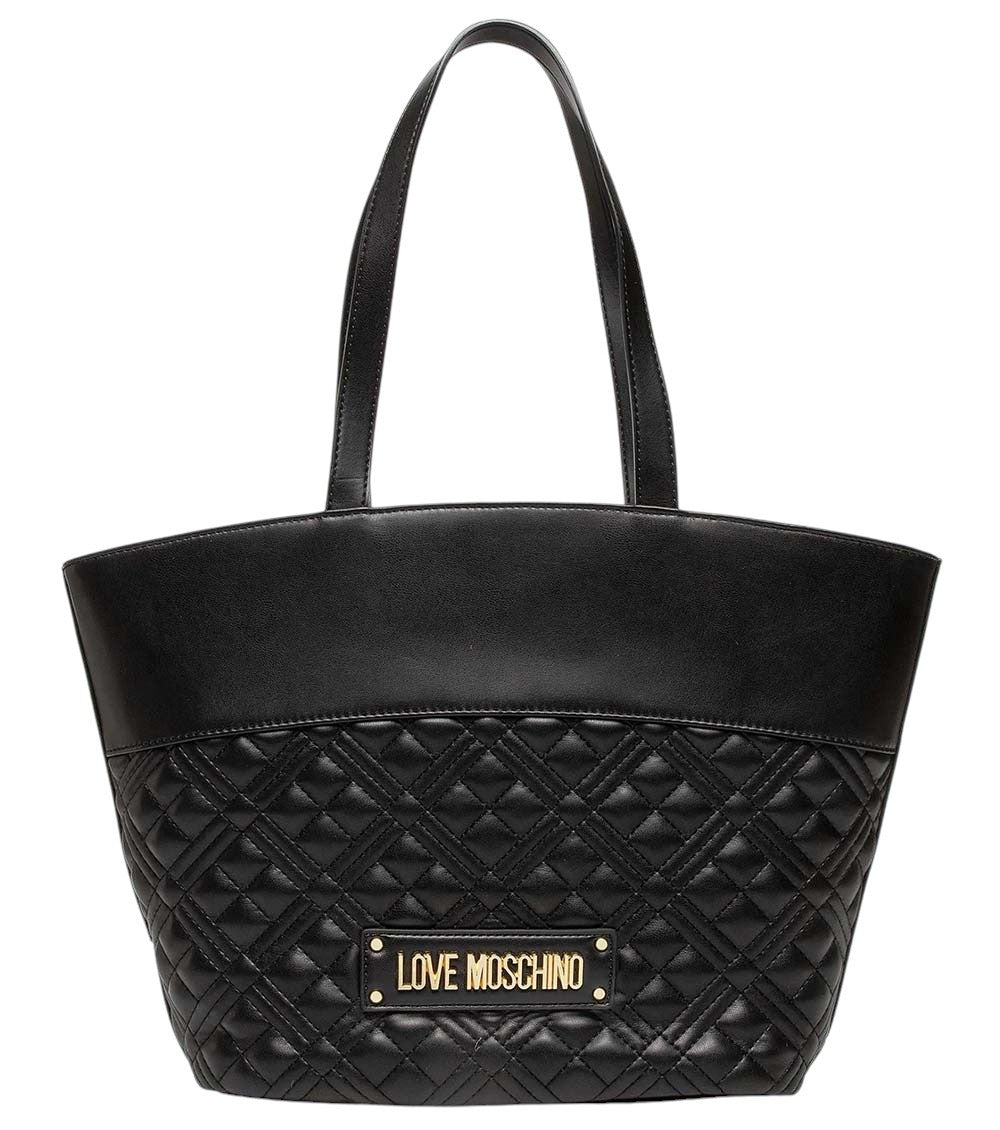 Black Logo Large Tote 1