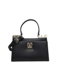 Black Logo Plaque Mini Satchel 1