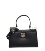 Black Logo Plaque Mini Satchel 1