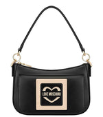 Black Logo Small Shoulder Bag 1