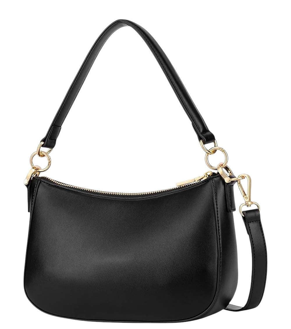 Black Logo Small Shoulder Bag 2