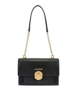 Black Logo Small Shoulder Bag 1