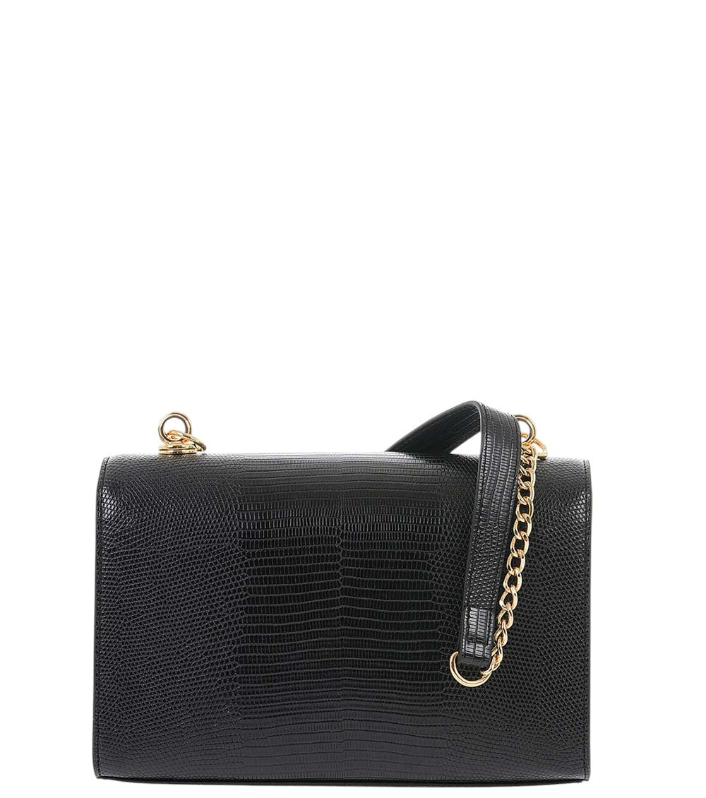 Black Logo Small Shoulder Bag 2