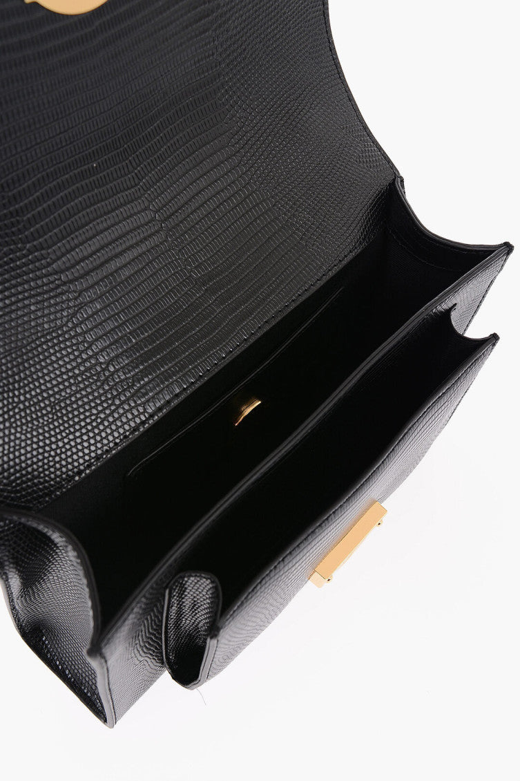 Black Logo Small Shoulder Bag 3