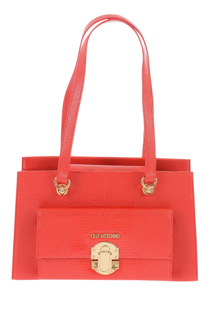 Red Logo Medium Tote 1