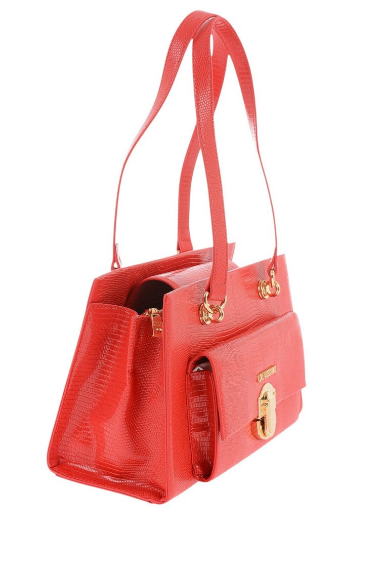 Red Logo Medium Tote 3