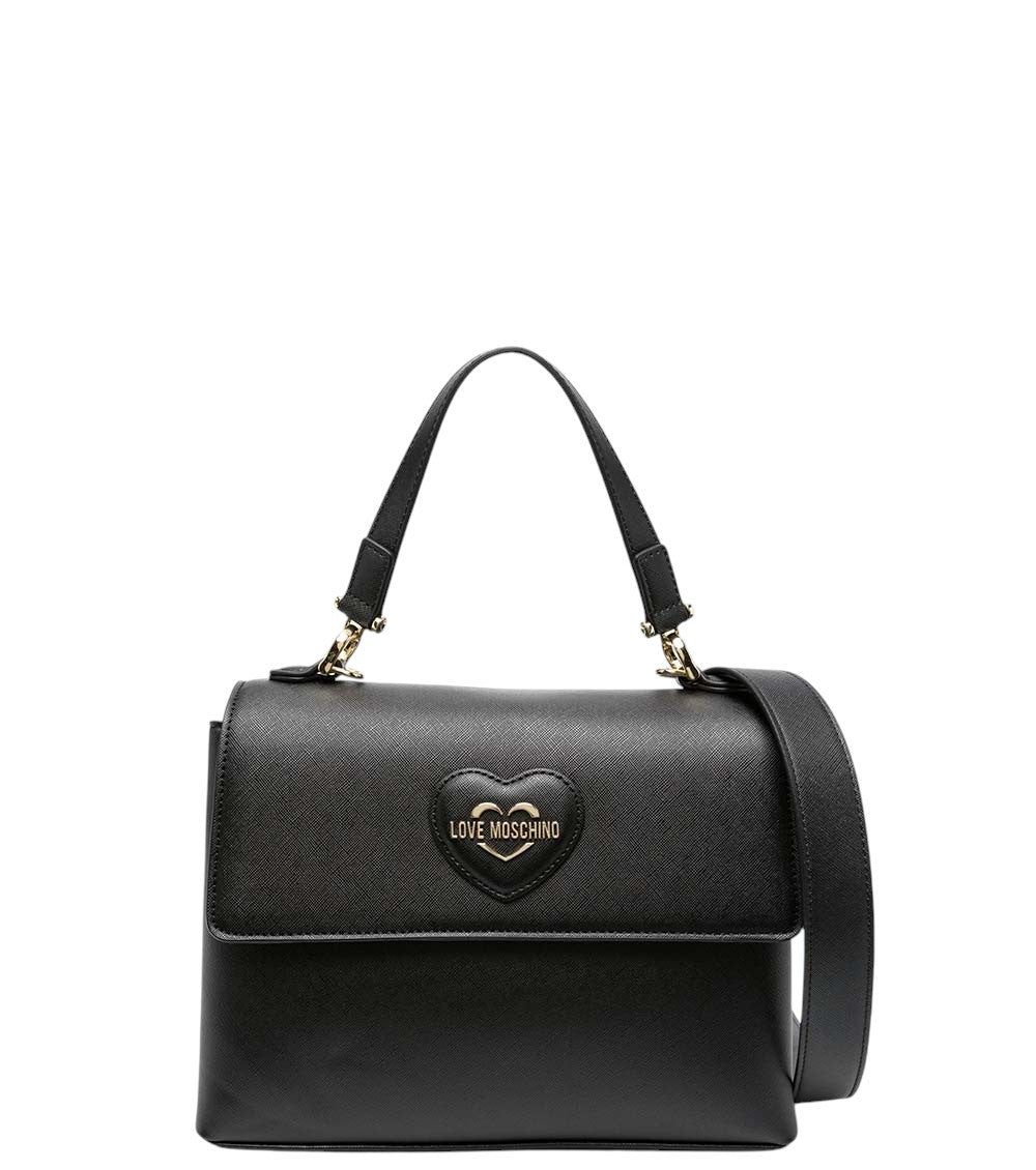 Black Heart Logo Small Satchel 1