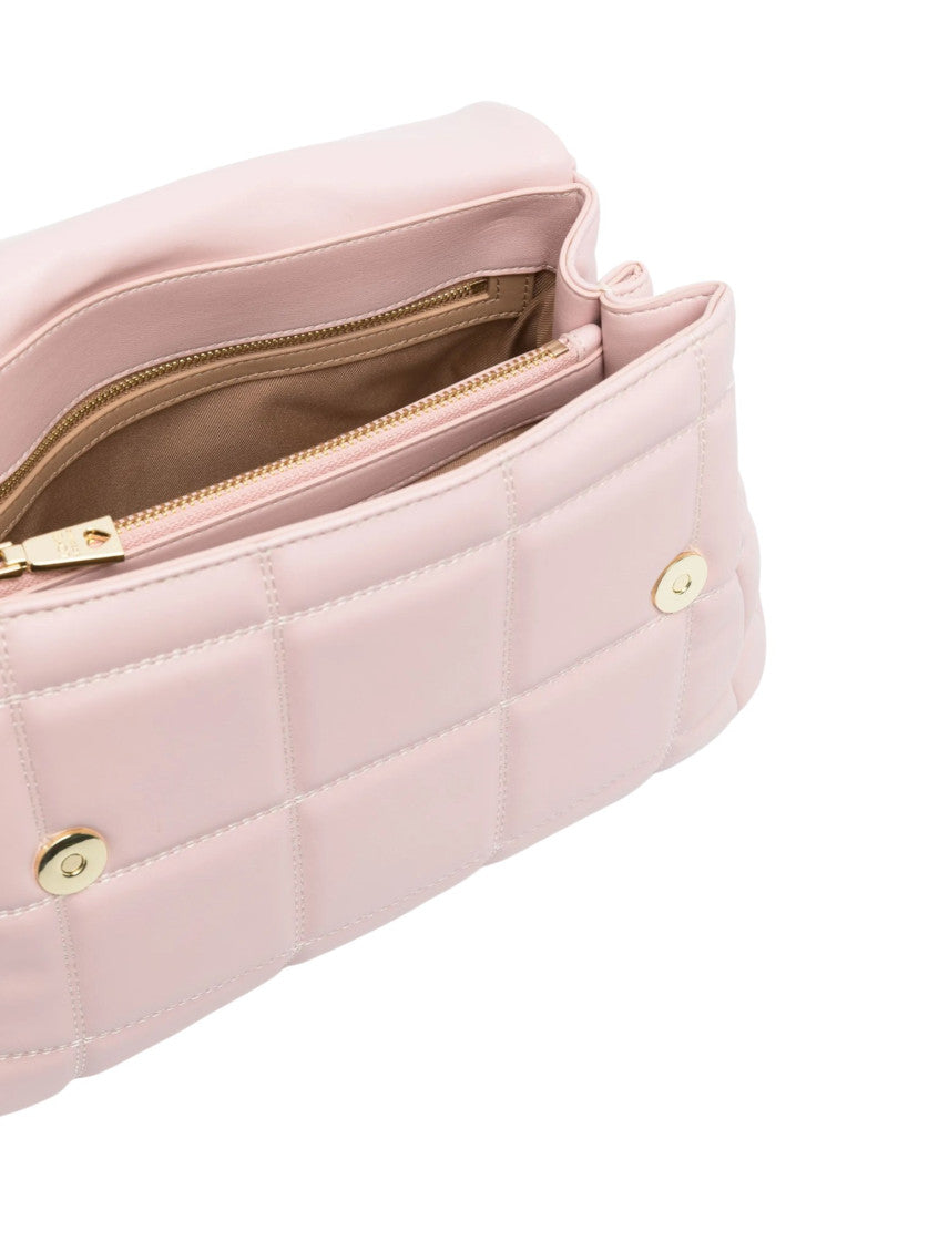 Light Pink Logo Medium Satchel 3