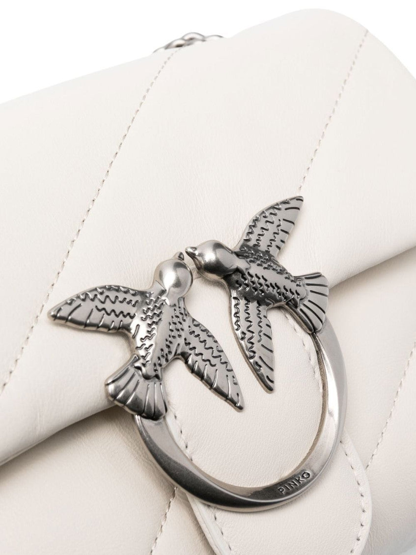 White Love Puff Mini Shoulder Bag 3