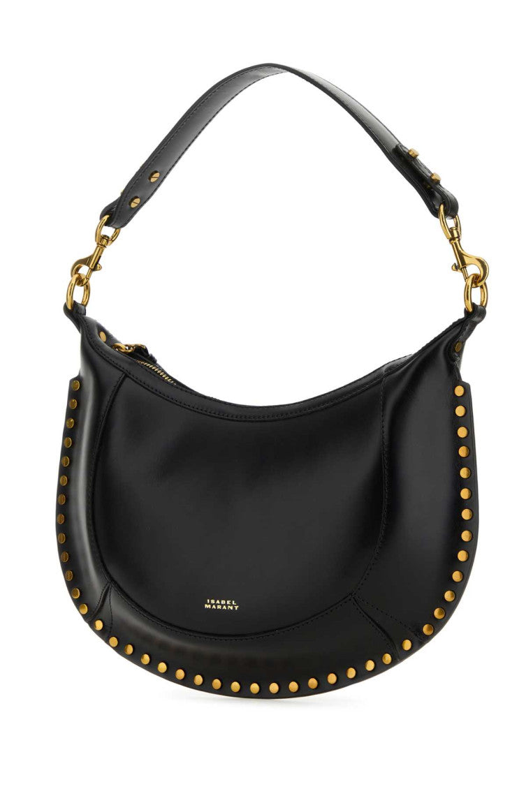 Black leather Naoko handbag  2