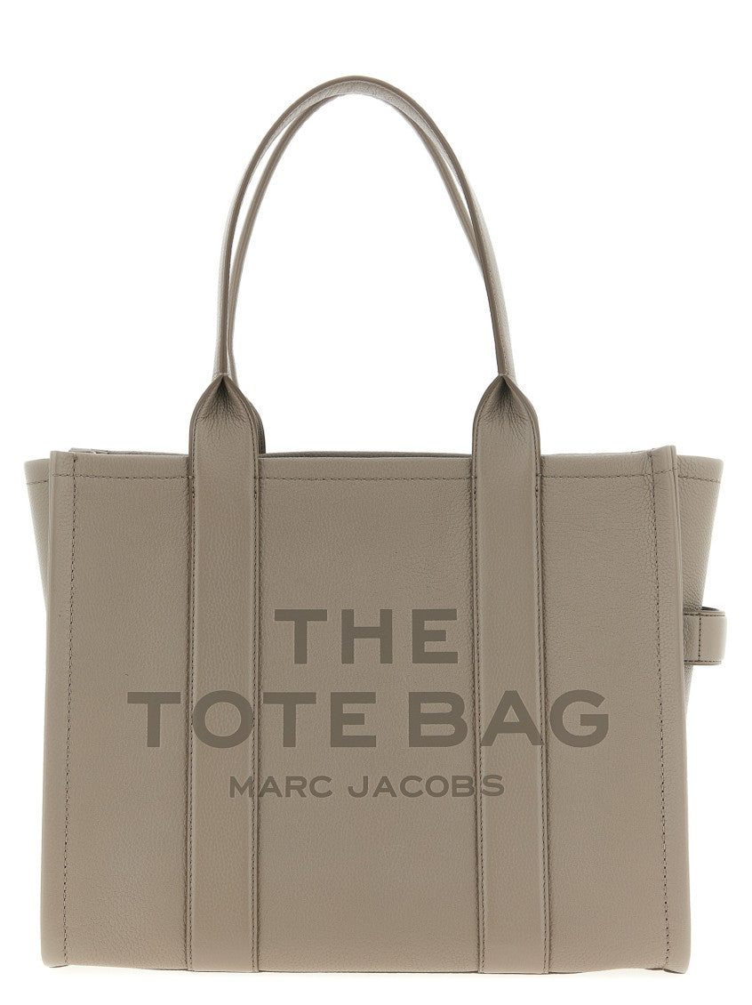 Grey The Leather Large Tote 1
