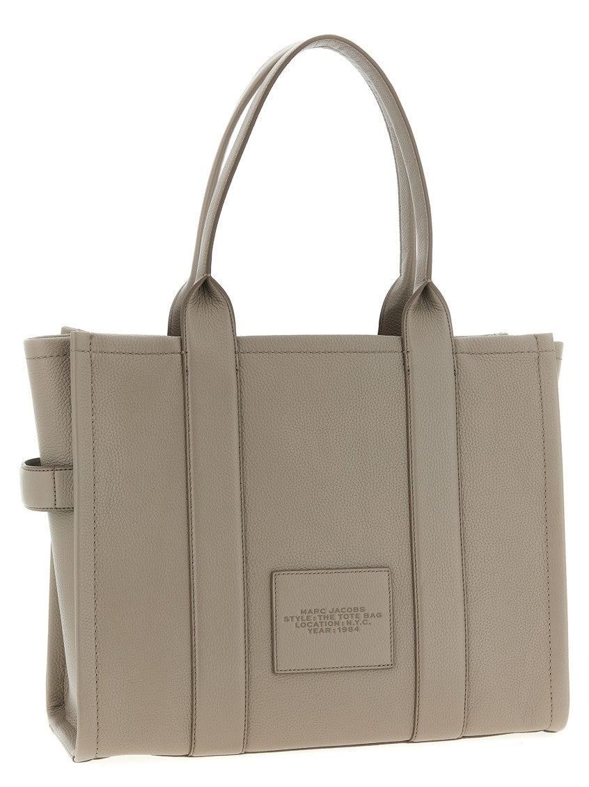 Grey The Leather Large Tote 2