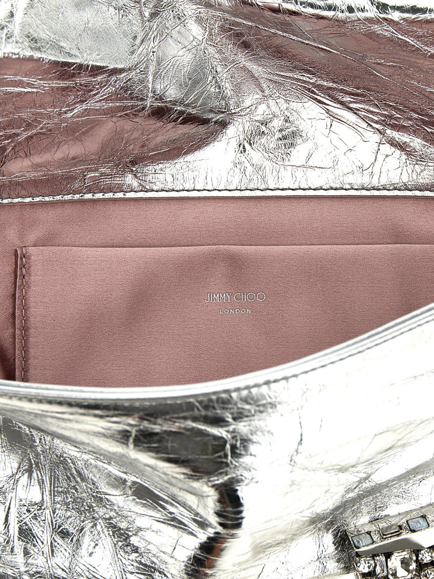 Silver Zandra clutch 4