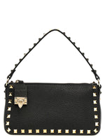 Black Rockstud Small Shoulder Bag 1