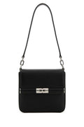 Black leather crossbody bag 1