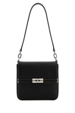 Black leather crossbody bag 1