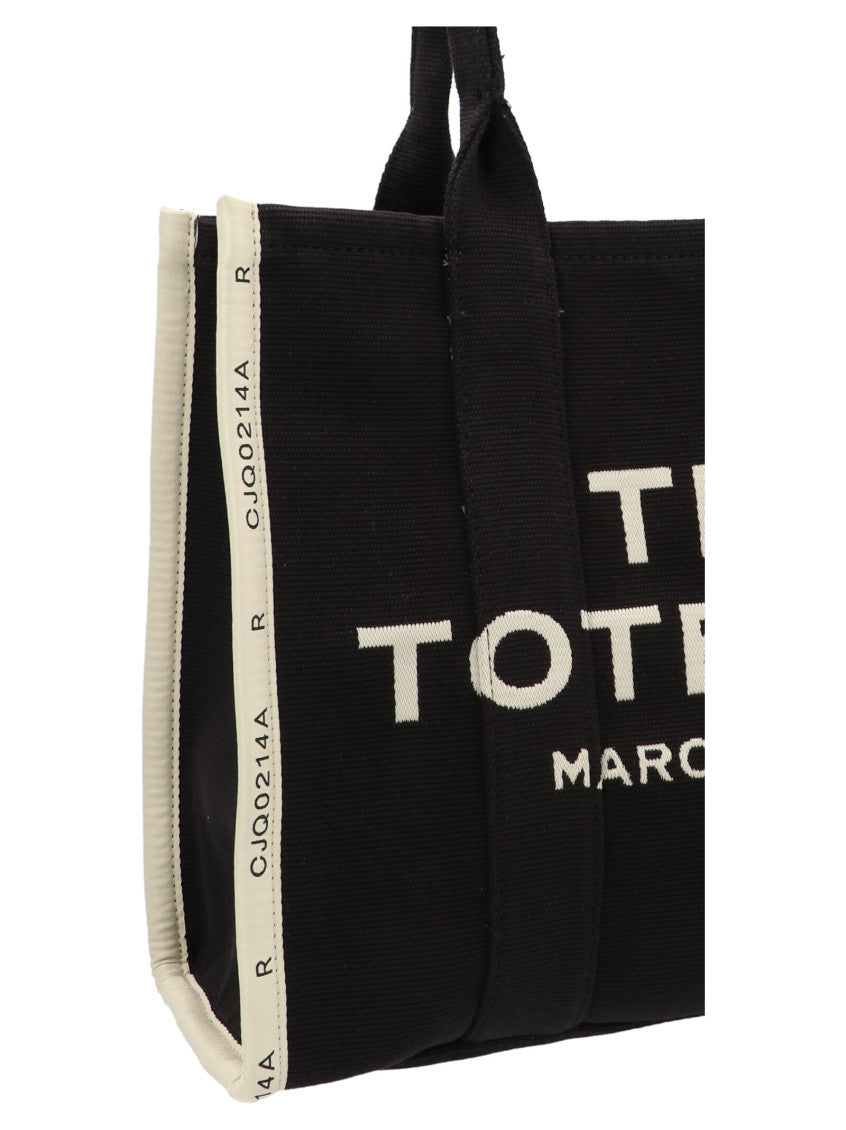 Black The Jacquard Large Tote 3