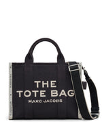 Black The Jacquard Top Zip Medium Tote 1