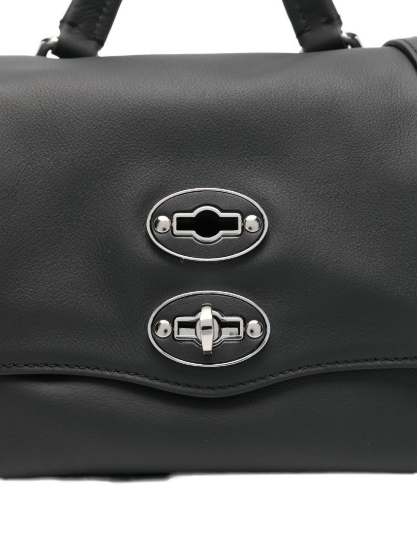 Black Postina Mini Satchel 4