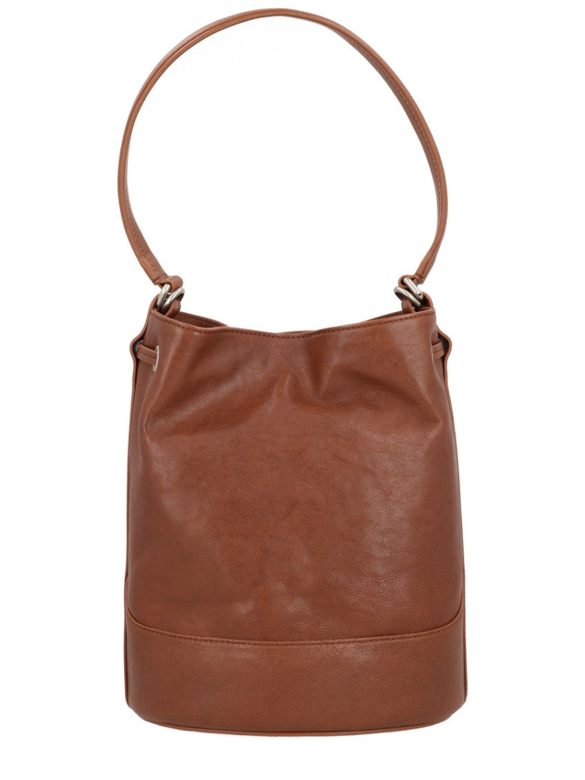 Brown  Monda Small Bucket Bag 3