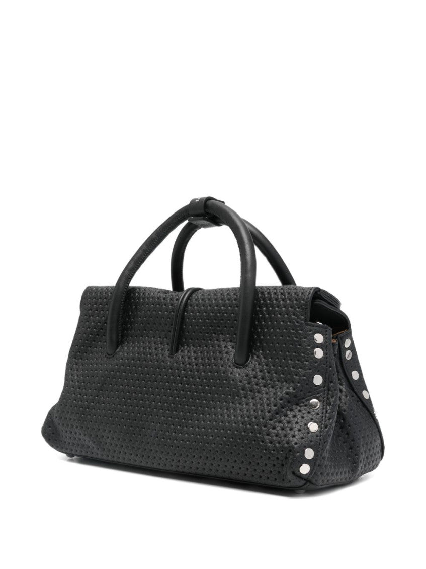 Black Dotta Centauro Small Satchel 2