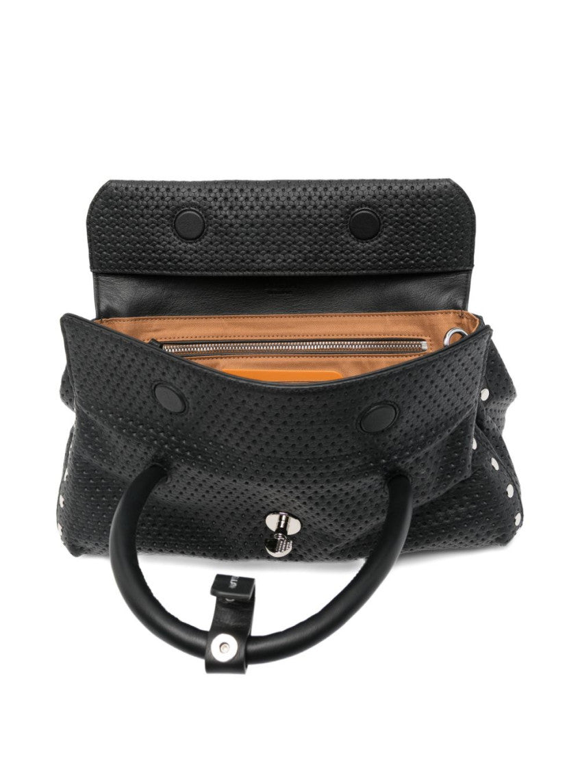 Black Dotta Centauro Small Satchel 3
