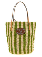 Green Vlogo Signature Large Tote 1