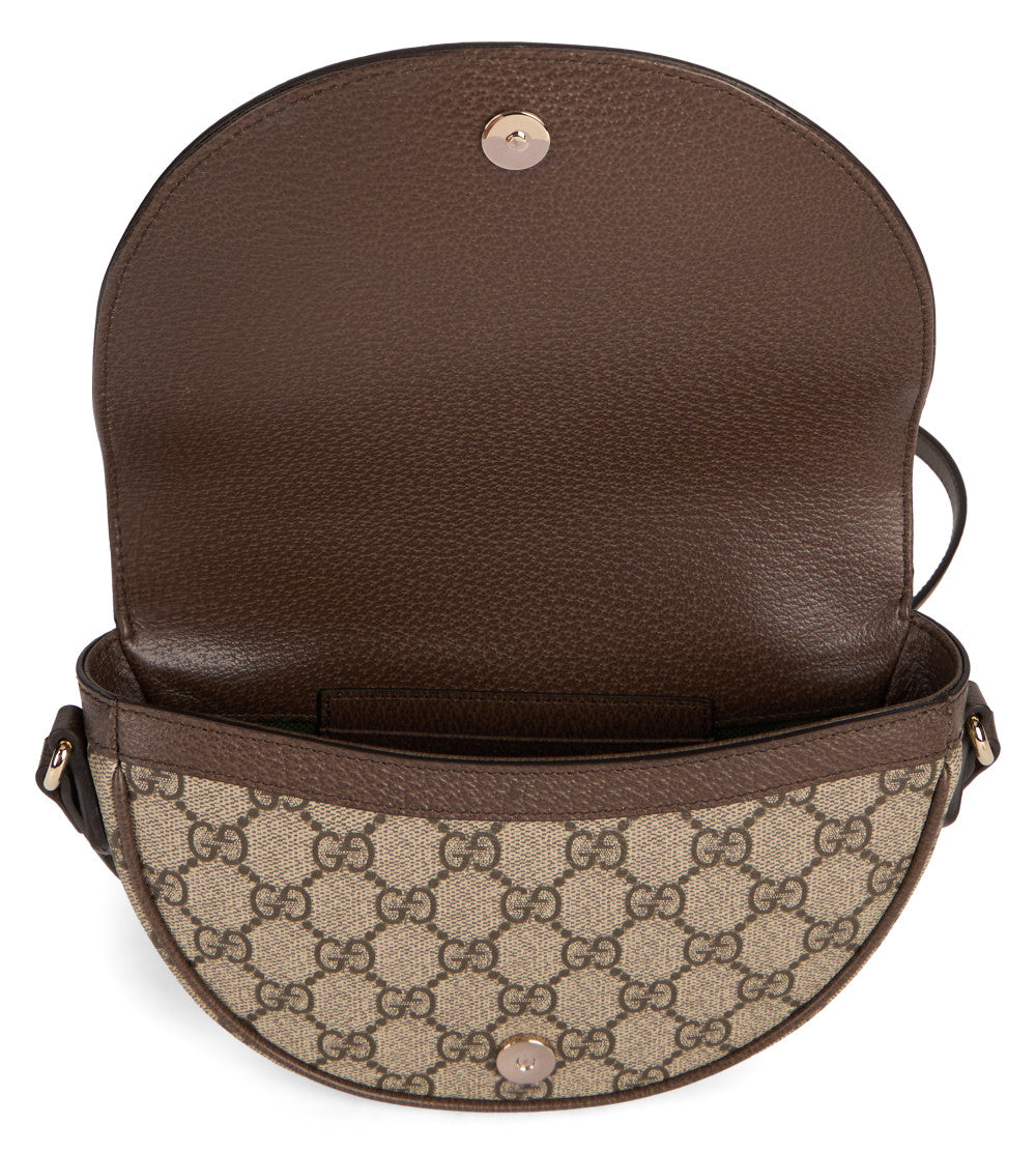 Beige Ophidia Small Shoulder Bag 4