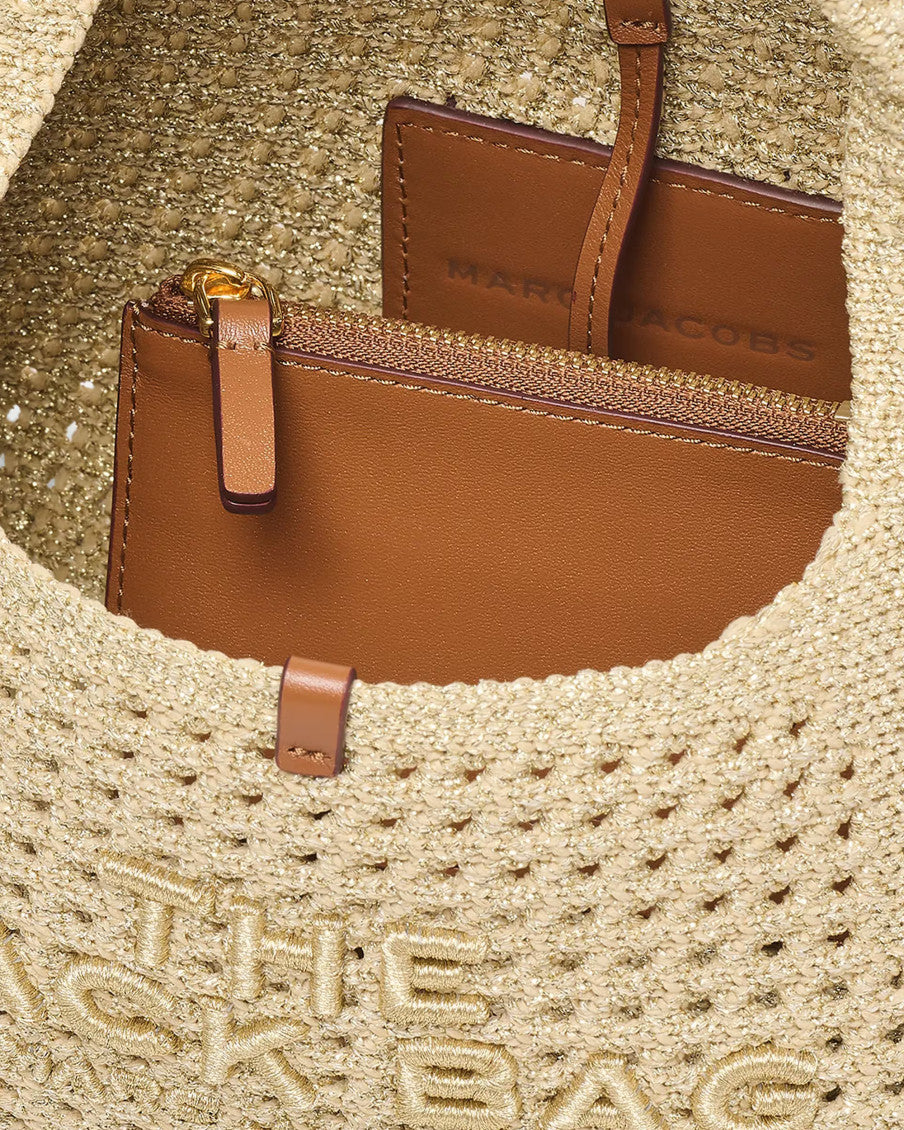 Natural The Crochet Mini Sack Bag 3