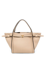 Beige T Timeless Small Tote 1