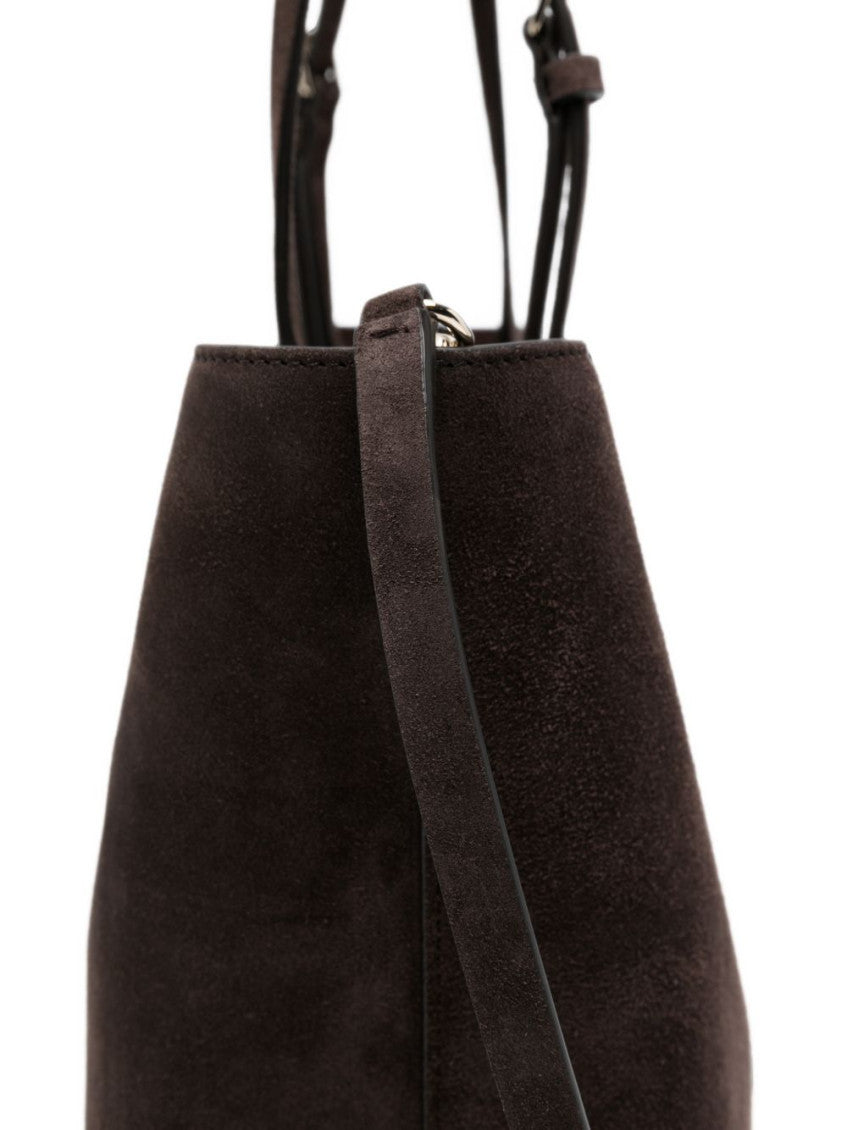Brown Rockstud Medium Tote 4