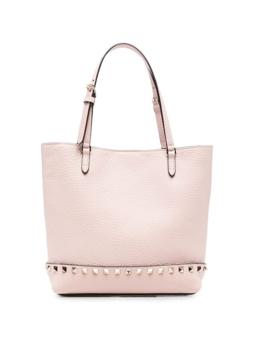 Light Pink Rockstud Small Tote 1