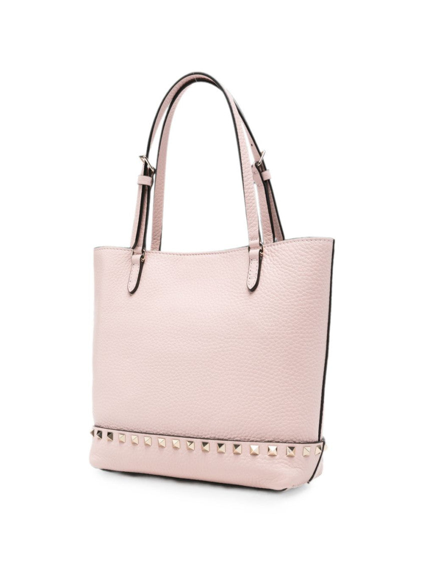 Light Pink Rockstud Small Tote 2
